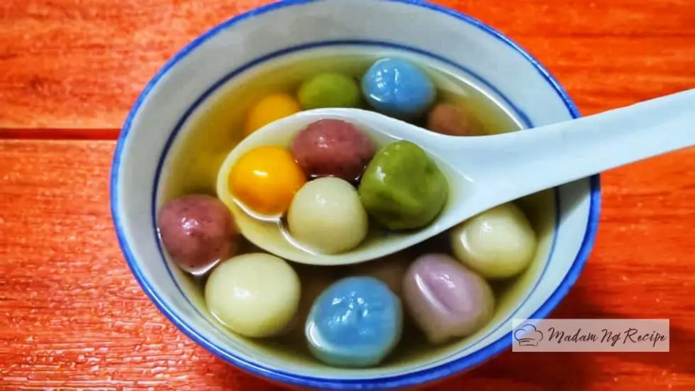 Rainbow Tang Yuan - Madam Ng Recipe