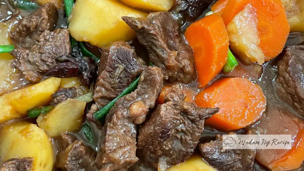 Beef Stew - Madam Ng Recipe