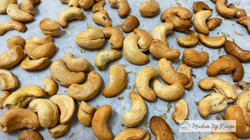 Roasted Cashew Nuts - Madam Ng Recipe