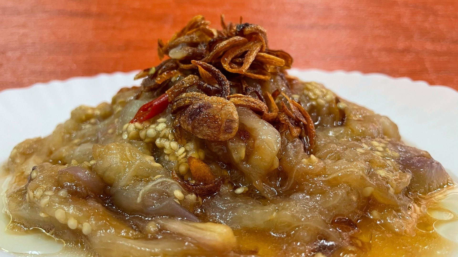 Chinese Eggplant Salad Madam Ng Recipe