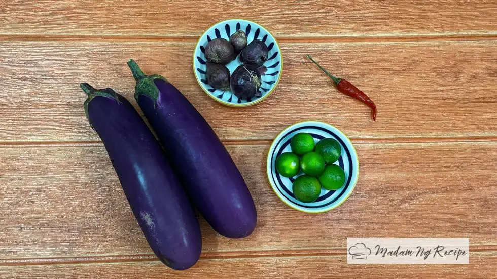 Chinese Eggplant Salad Madam Ng Recipe
