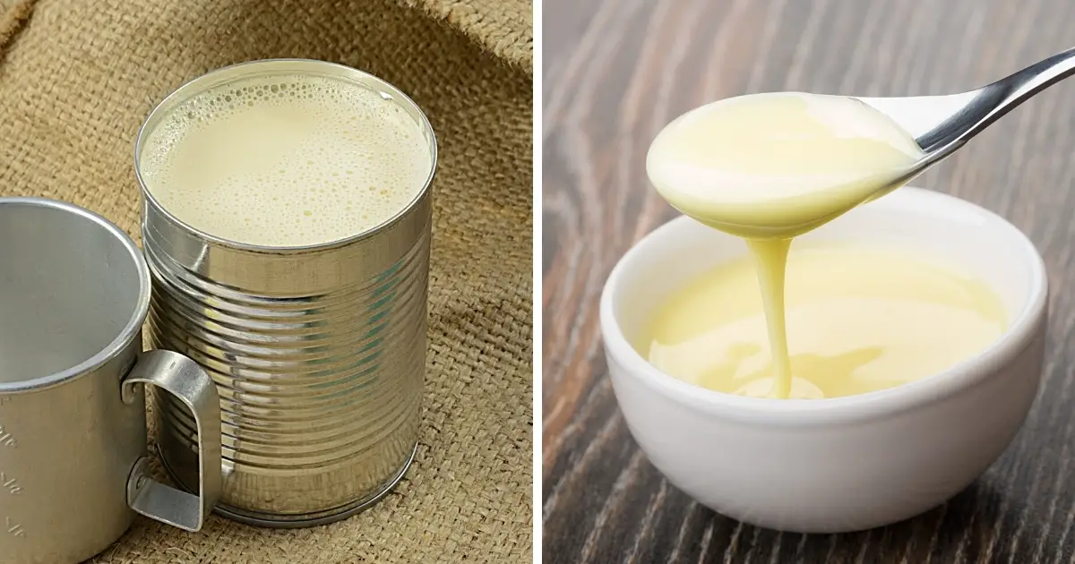 Evaporated Milk vs Condensed Milk What's The Difference? Madam Ng