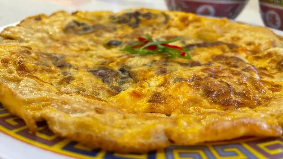 Fried Eggs with Onions Madam Ng Recipe